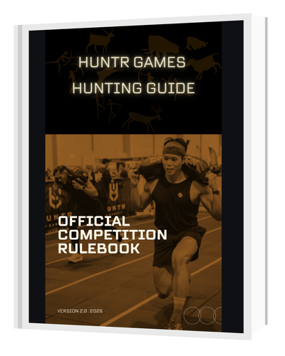 HUNTR GAMES official rulebook cover