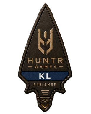 HUNTR GAMES KL finisher arrowhead patch
