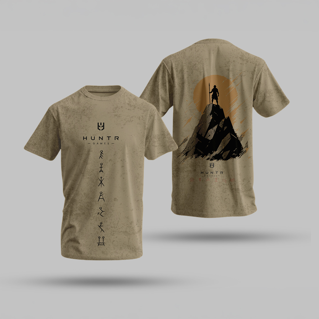 HUNTR Tee CREAM — King of the Mountain