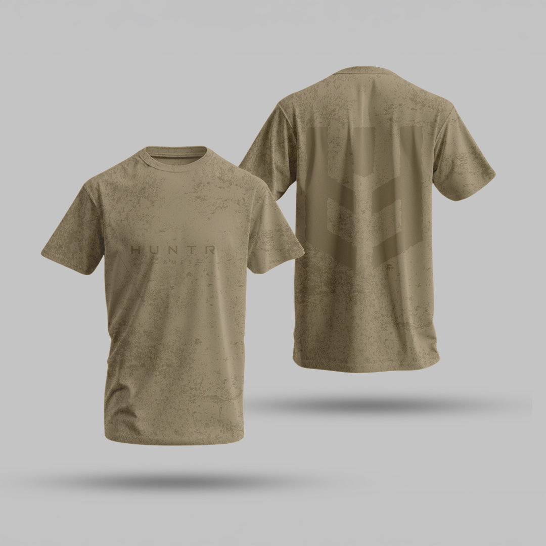 HUNTR Tee CREAM  — Stealth