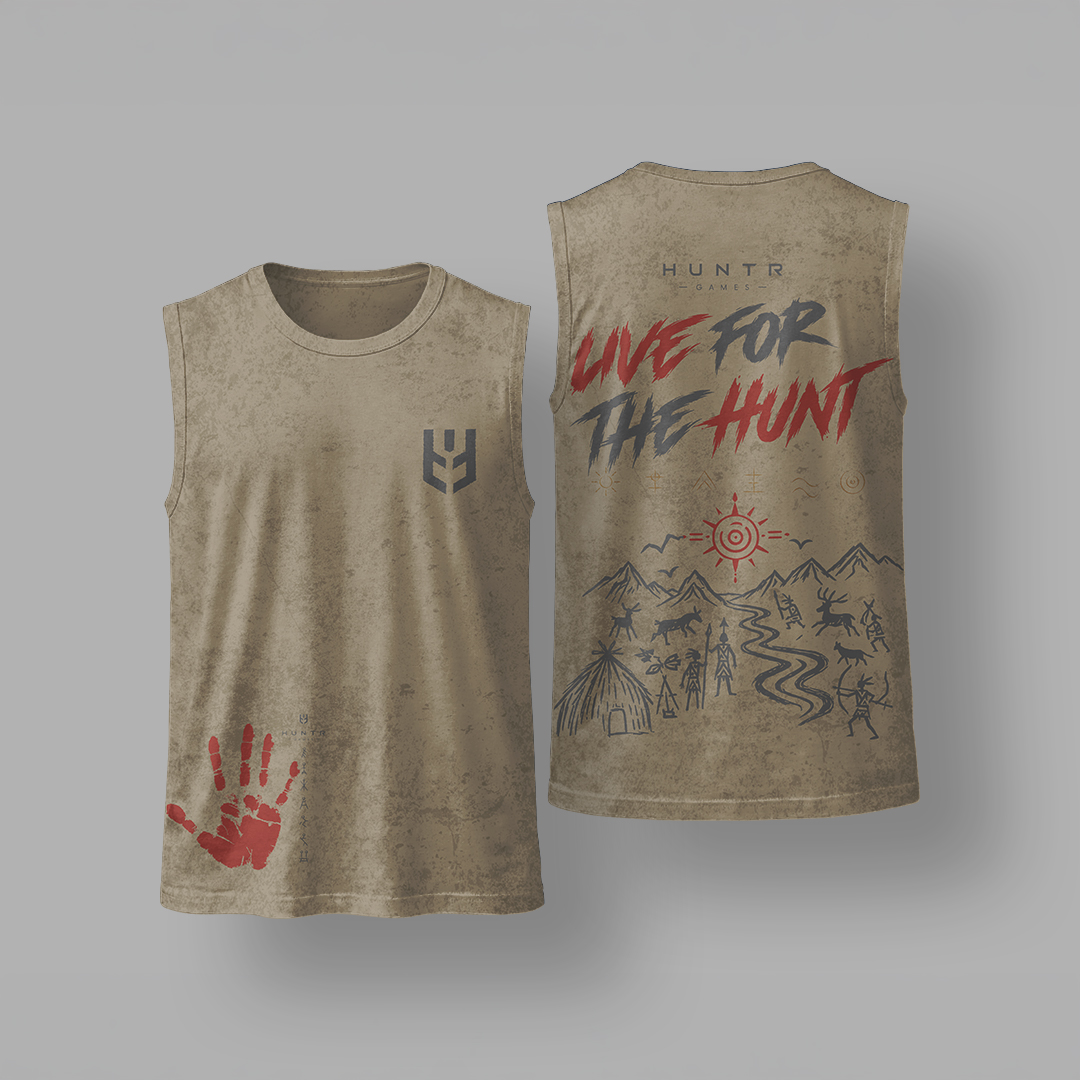 HUNTR Vest CREAM — Live for the Hunt