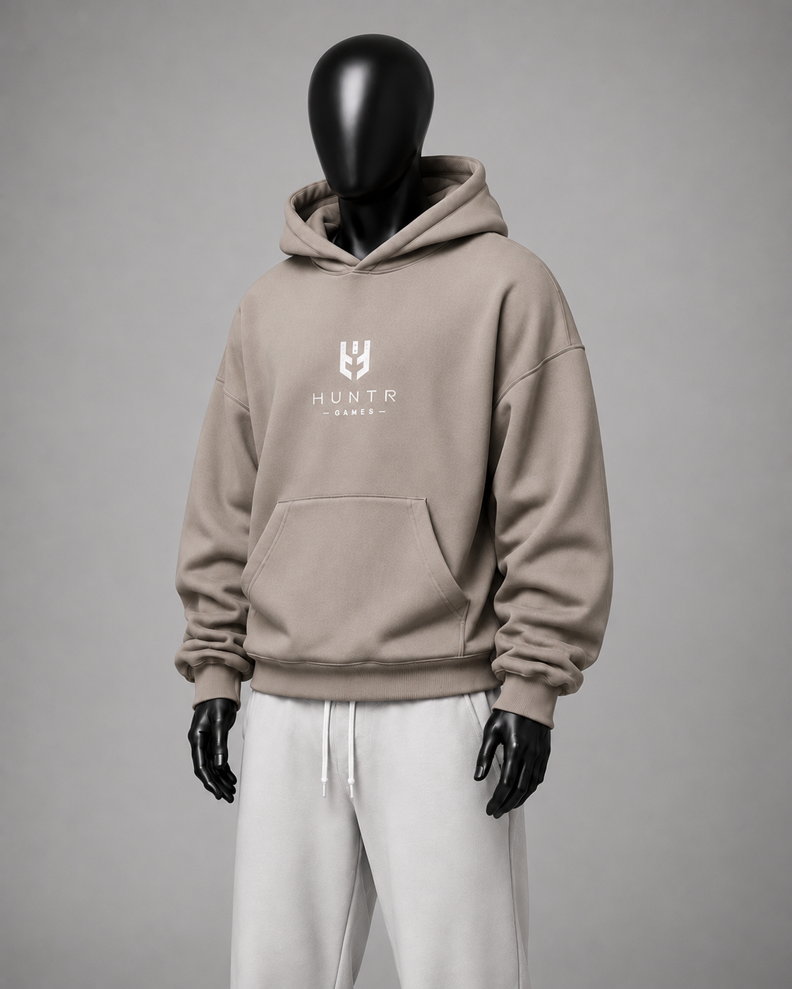 HOODIE EARTH FLOW CREAM 